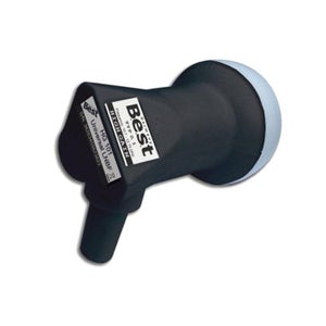 LNB Single SR-123 0.1dB Gain Élevé 70 DB - Tête Parabole Universelle 4K TNTSAT Astra Fransat | +2 Fiches F