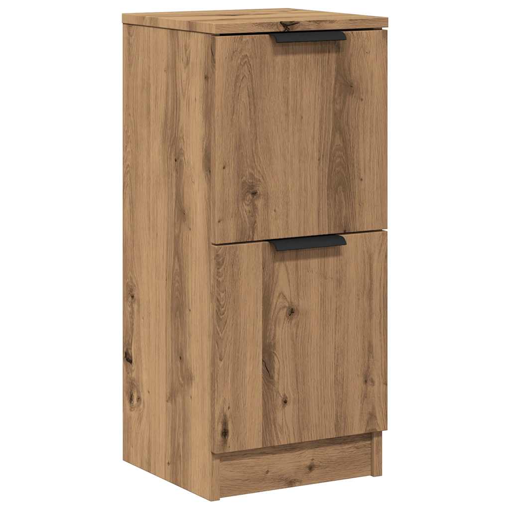 Credenza artigianale in rovere 30x30x70 cm in MDF - 2