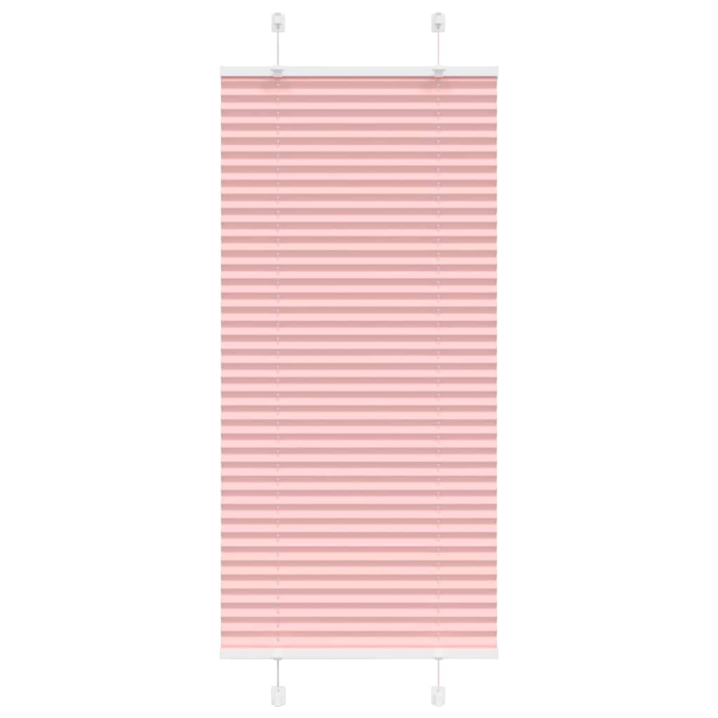 Roleta plisowana różowa 60x150 cm Szerokość tkaniny 59,4cm vidaXL