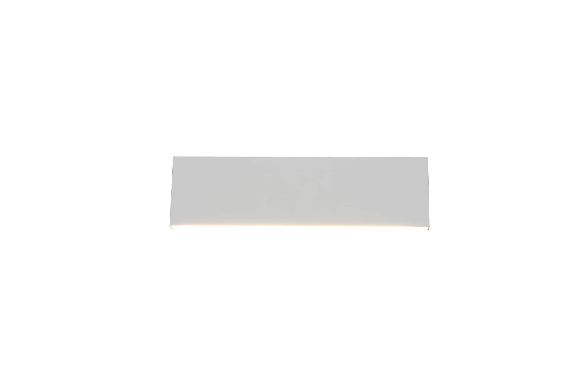 Kinkiet LED CONCHA biały 6W Ciepła biel 600lm metal wym:8x28x28cm IP20 Trio