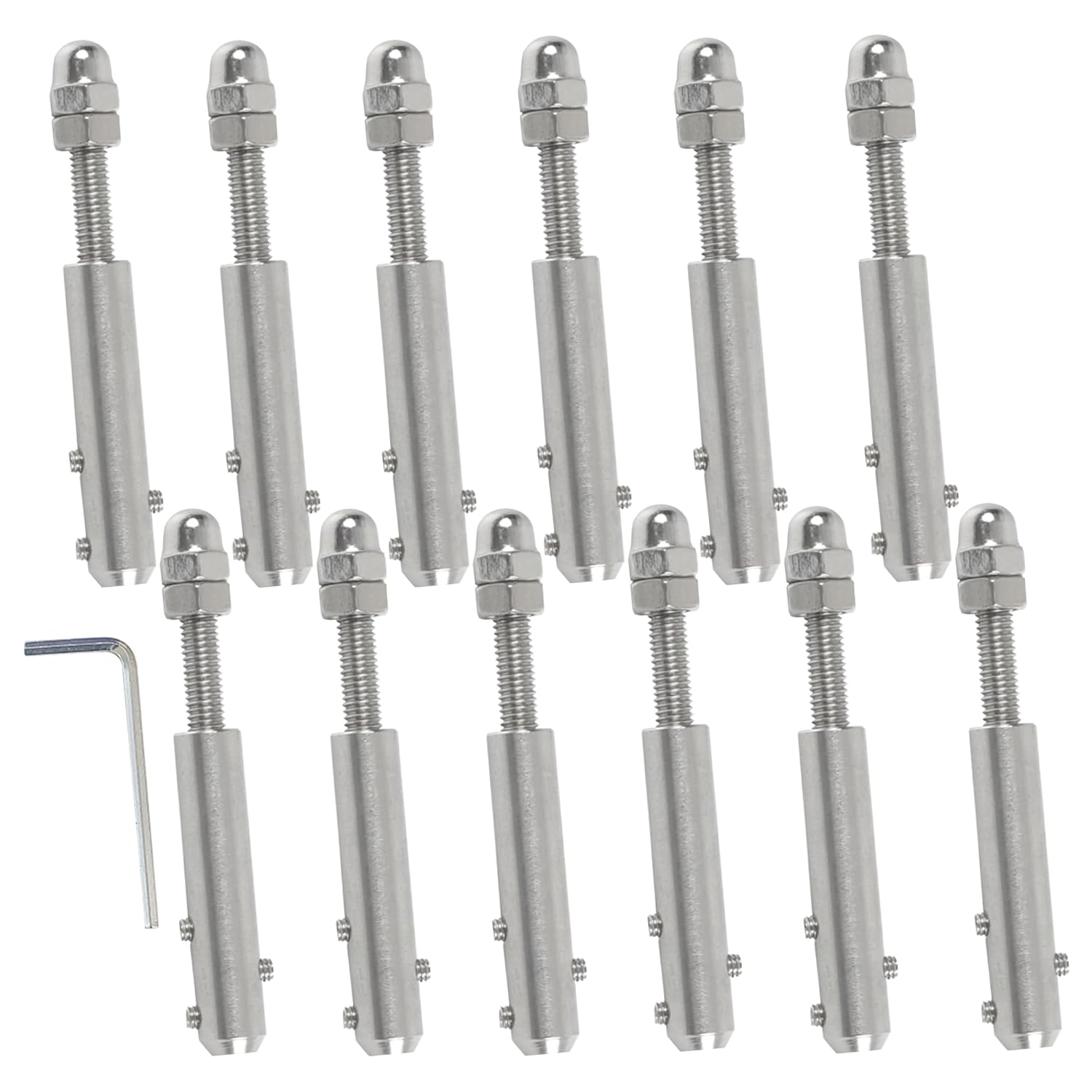 Lot De 2 Clés à Câble Métallique Galvanisées PLP TC-5F - Pour Raccordement - Neuf Sous Emballage