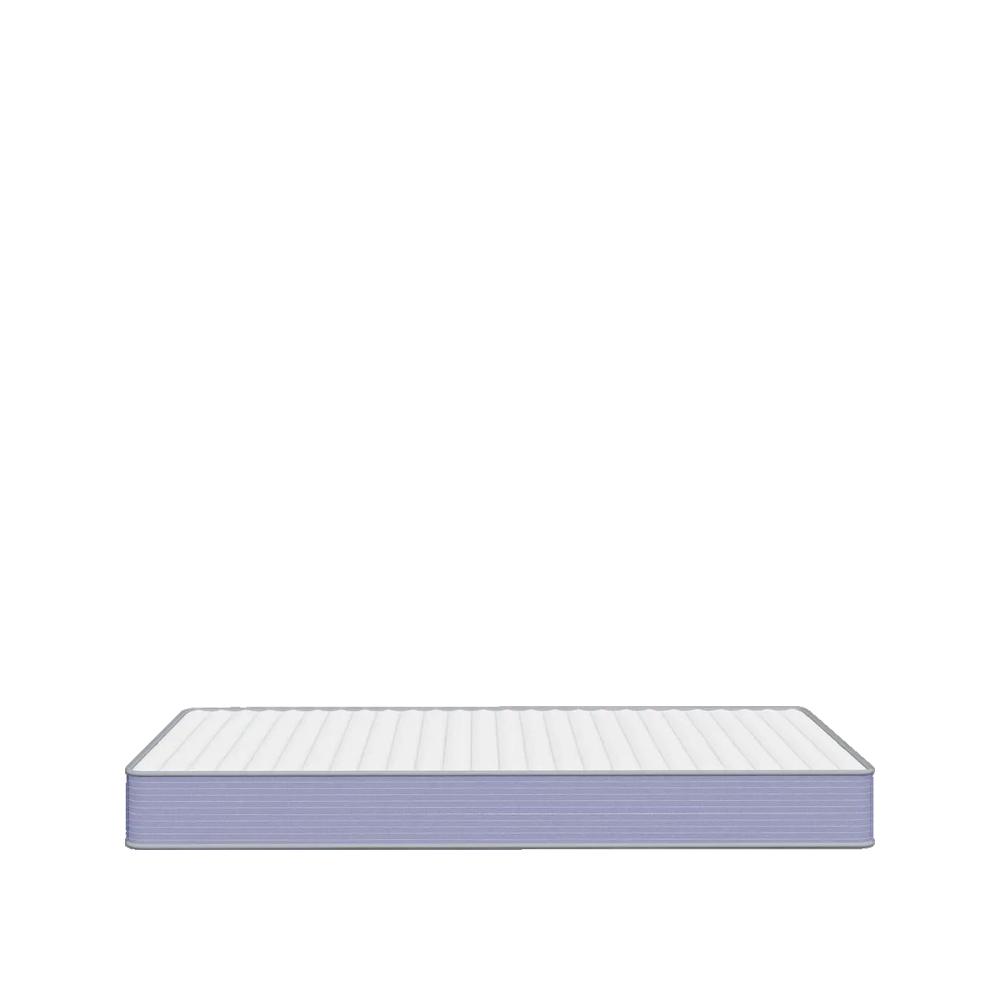 Materac piankowy vidaxl średnio miękki 120x200 cm biały i szary