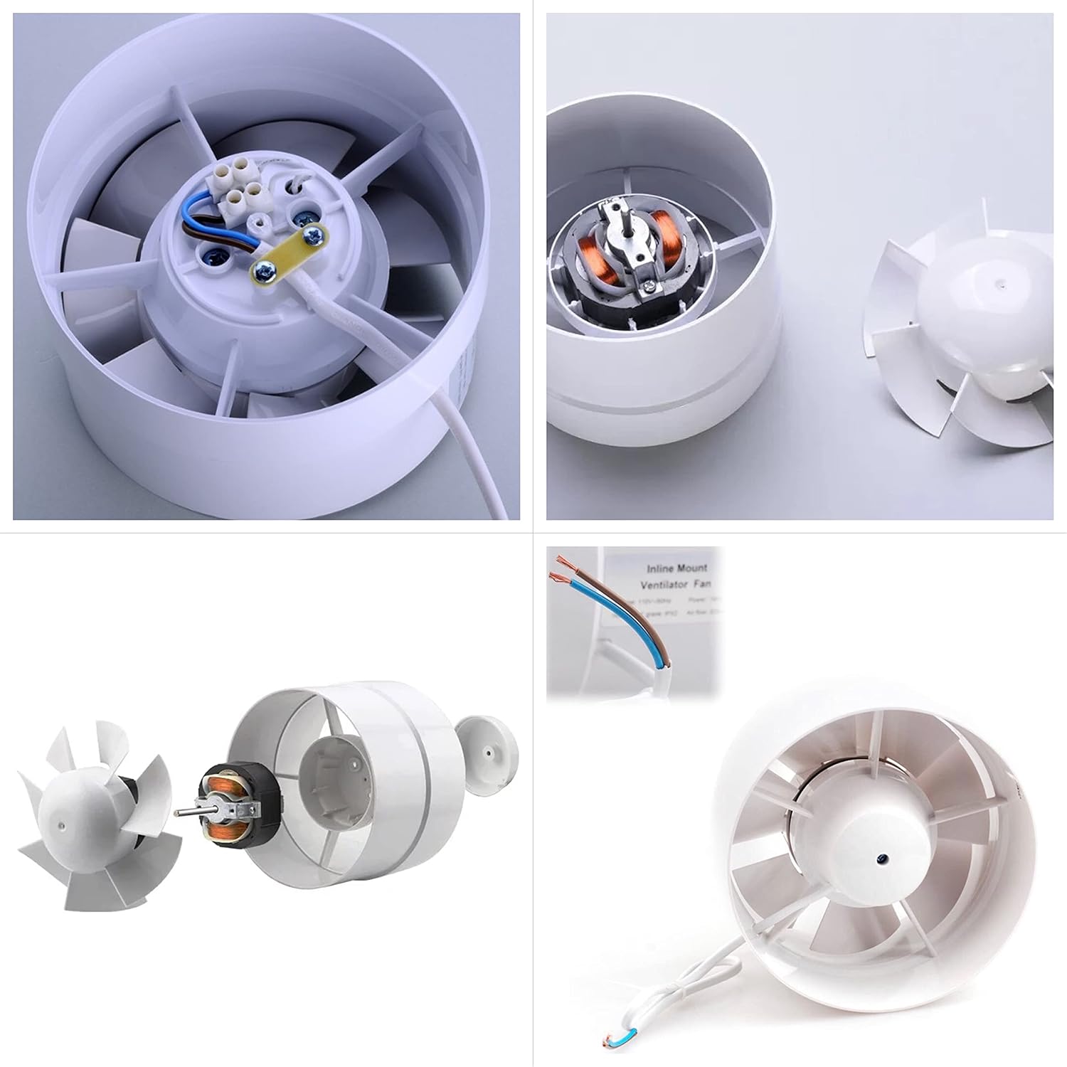 Extracteur d'air économique 100 mm, 12 W/130 m3, entraînement d — free download