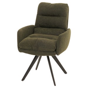 NUNCA USADO] Silla De Comedor HHG-786, Silla De Cocina Silla Con Reposabrazos, Giratoria Tela