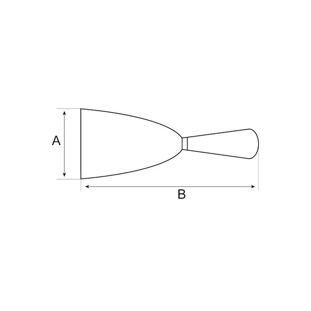 Couteau peintre bimatiere 120 BAHCO - 215000120 - 2