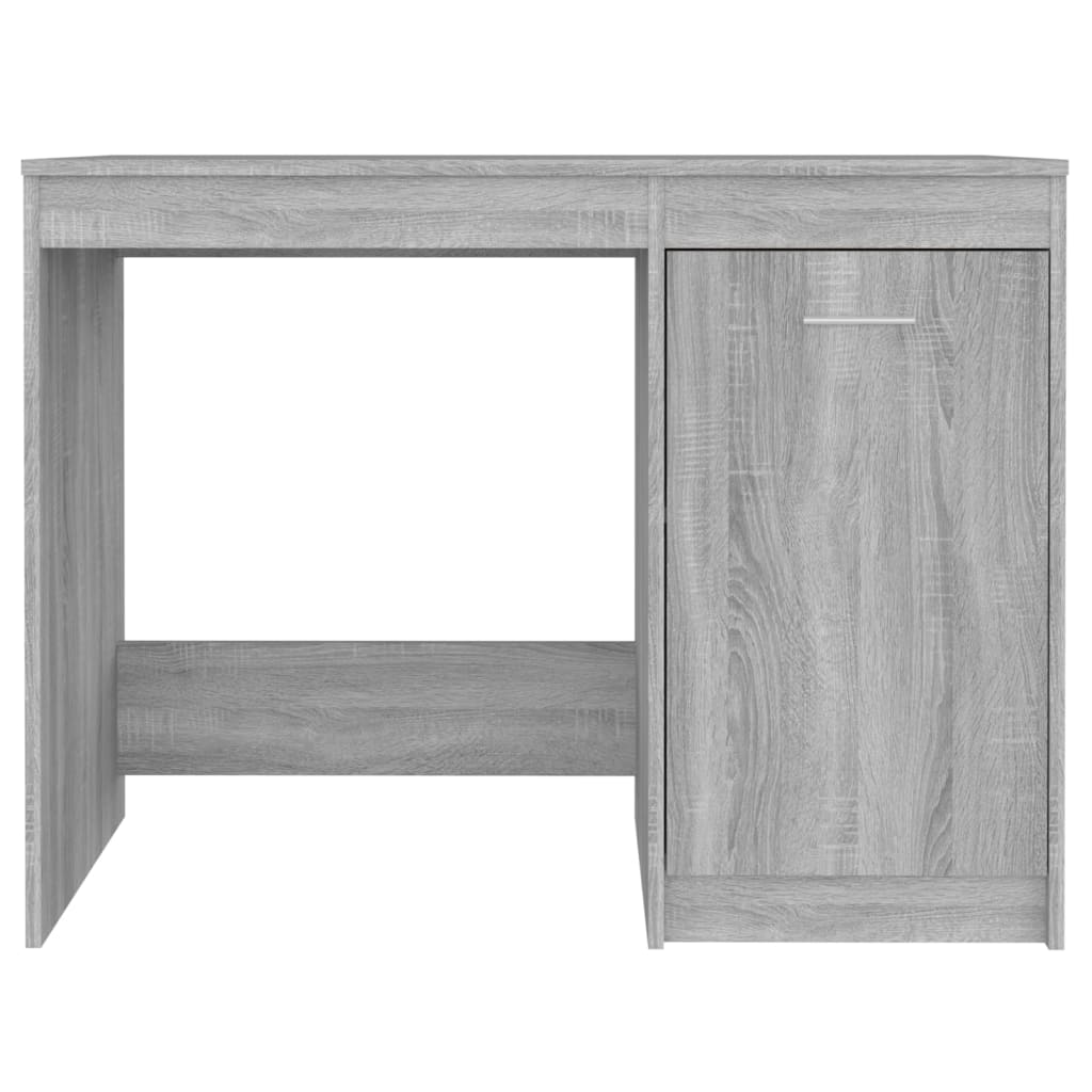 Bureau，Table de travail，Table d'étude Sonoma gris 100x50x76 cm Bois d'ingénierie CWV41020 - 4