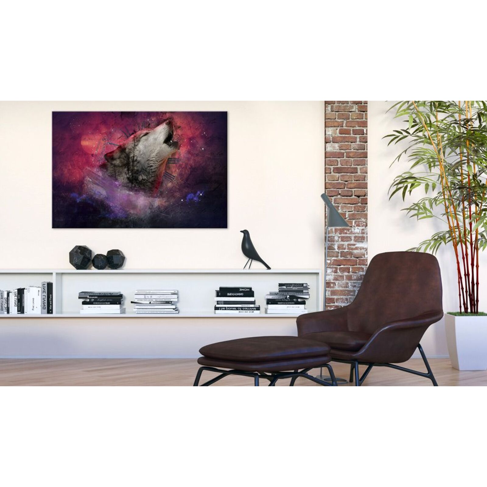 Tableau temps des loups - 60 x 40 cm - 2