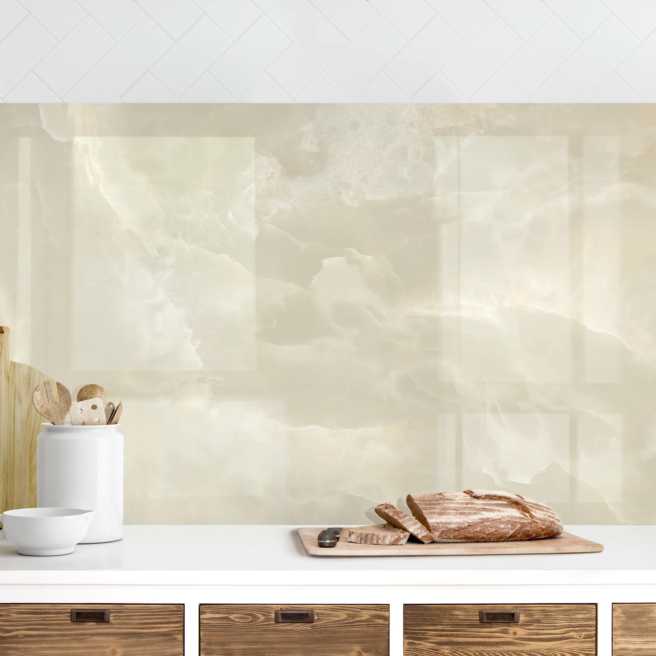 Rivestimento cucina moderno rivestimento adesivo cucina impermeabile e resistente all'olio per pareti e piastrelle Marmo d'onice 300 x 60 cm | Leroy Merlin Rivestimento cucina moderno rivestimento adesivo cucina impermeabile e resistente all'olio per pareti e piastrelle Marmo d'onice 300 x 60 cm | Leroy Merlin