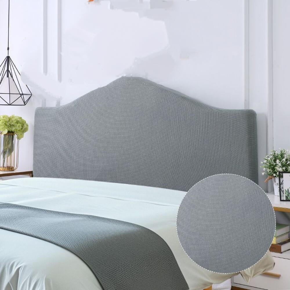WINS Copertura di protezione per testiera del letto estensibile per testiera del letto, resistente alla polvere, copertura per testiera del letto, decorazione per camera da letto, beige