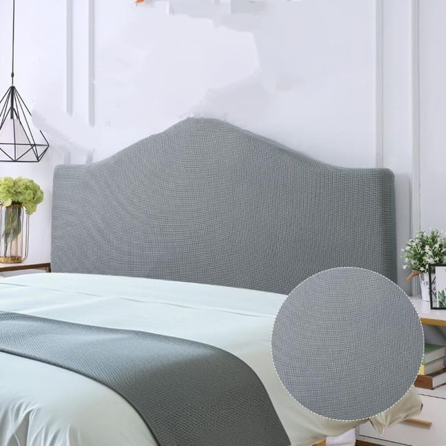 WINS Copertura di protezione per testiera del letto estensibile per testiera del letto, resistente alla polvere, copertura per testiera del letto, decorazione per camera da letto, beige WINS Copertura di protezione per testiera del letto estensibile per testiera del letto, resistente alla polvere, copertura per testiera del letto, decorazione per camera da letto, beige