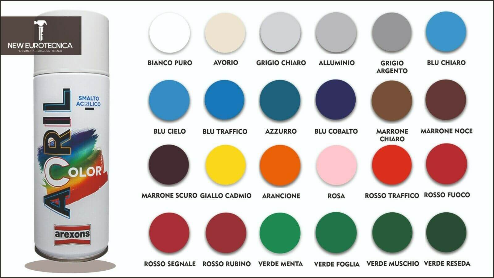 Spray acrylique avorio clair RAL 1015