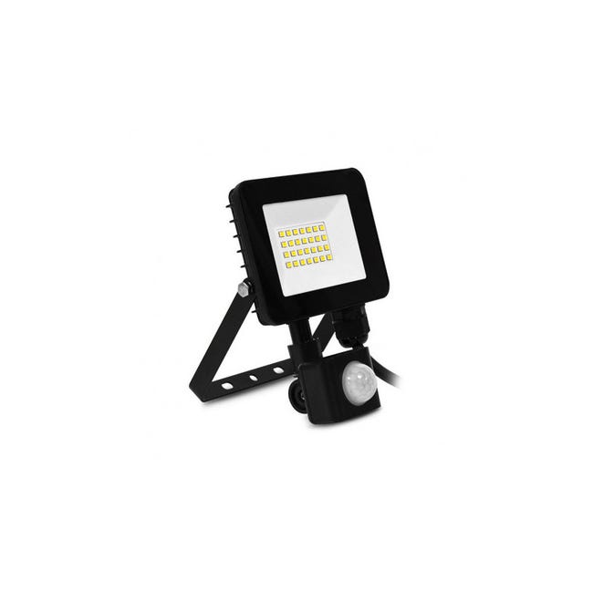 Set Di 5 Proiettori LED Bianchi 20W 100W Con Sensore IP65 1600lm Bianco Naturale 4500k 27075137 Set Di 5 Proiettori LED Bianchi 20W 100W Con Sensore IP65 1600lm Bianco Naturale 4500k 27075137