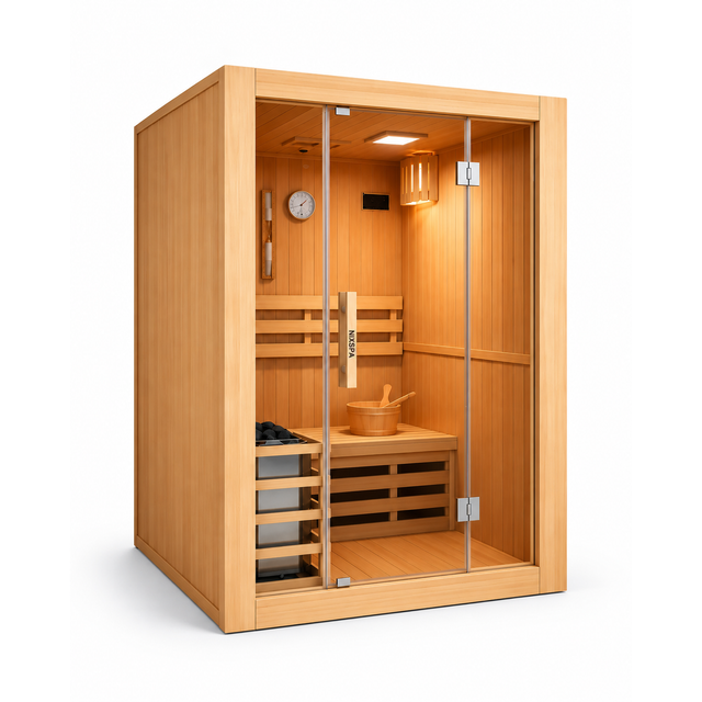 Sauna finlandais pour la maison 3 personnes