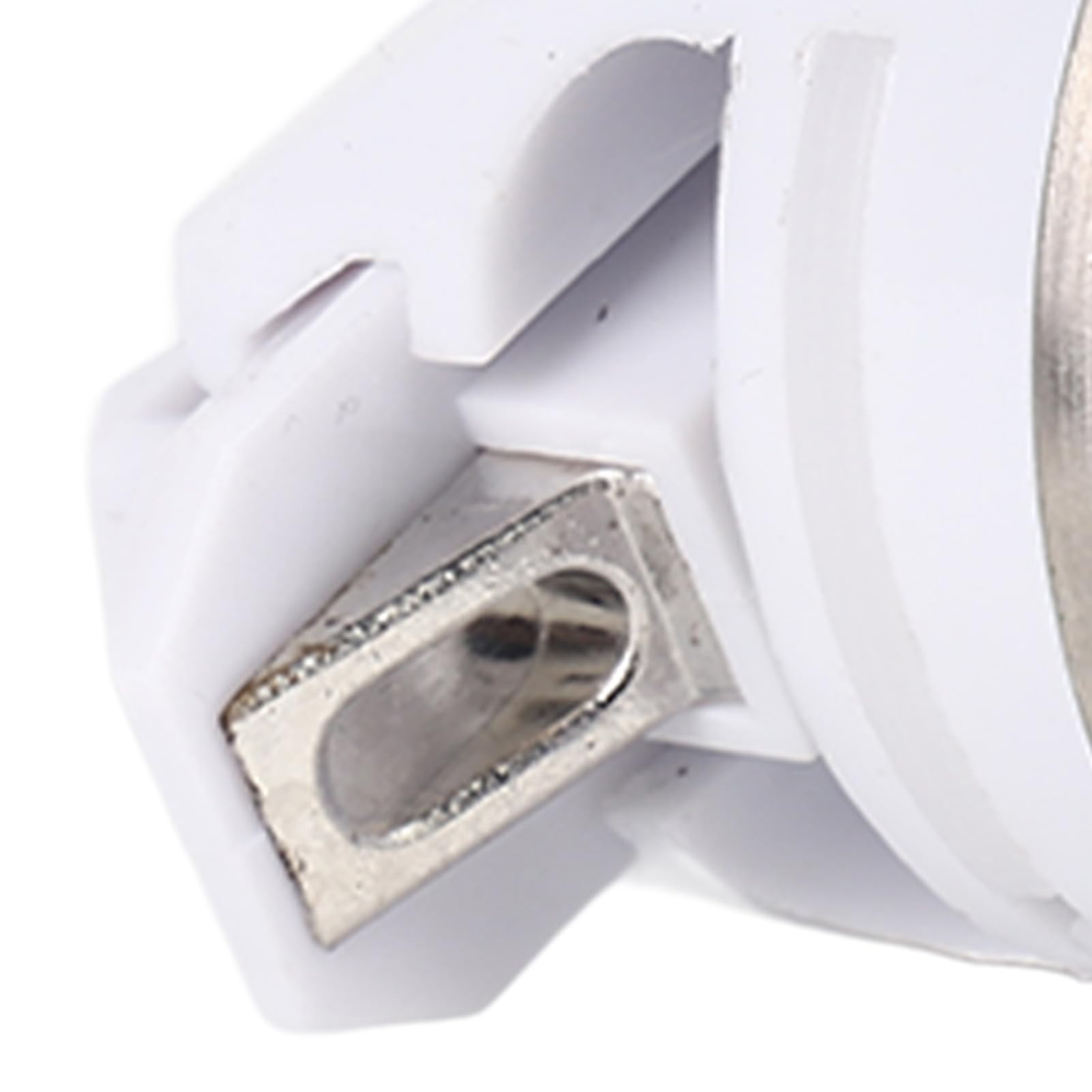 Pulsante ABS inox serratura porta per bagno, camper, yacht (argento) - 7