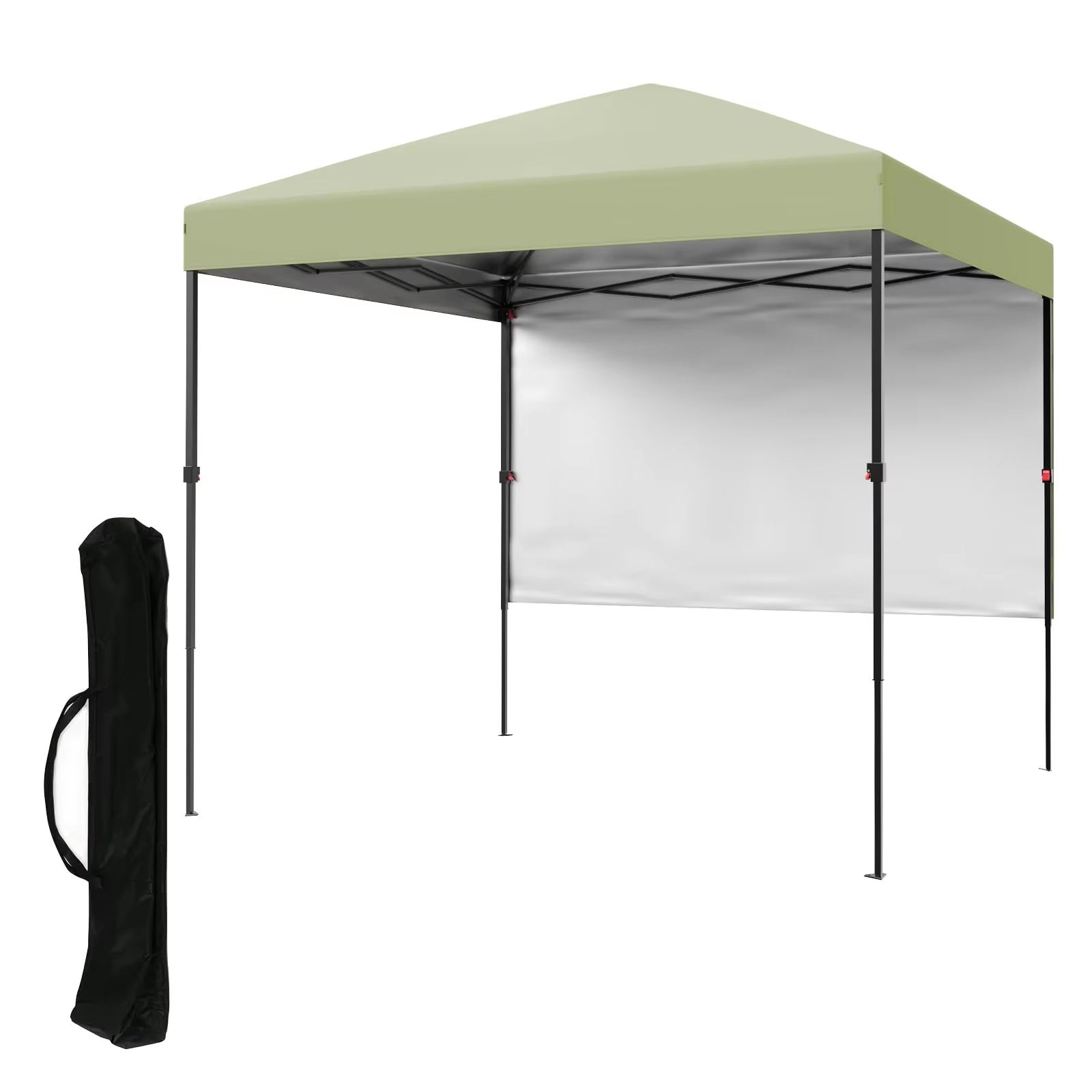 Carpa para jardín, toldo exterior, parasol plegable, cenador exterior, ideal para eventos temporales y mercados (2,2x2,2 m, verde)