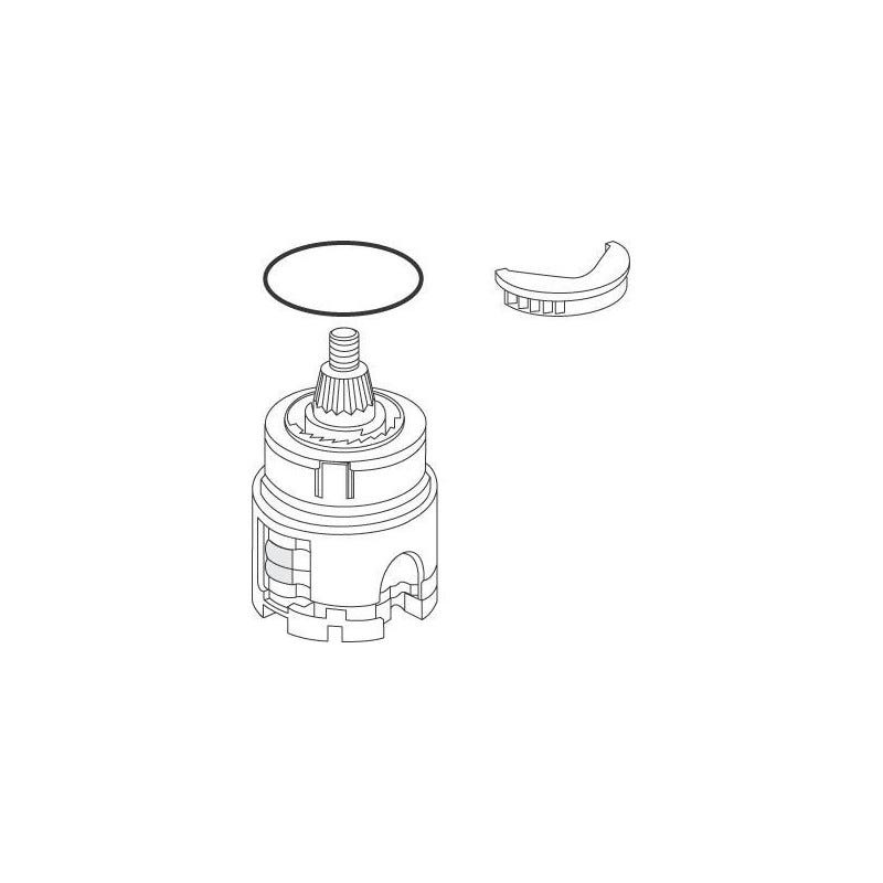 Cartuccia Di Ricambio Ideal Standard A962716NU - Per Serie Tratto E Class - Foto 4