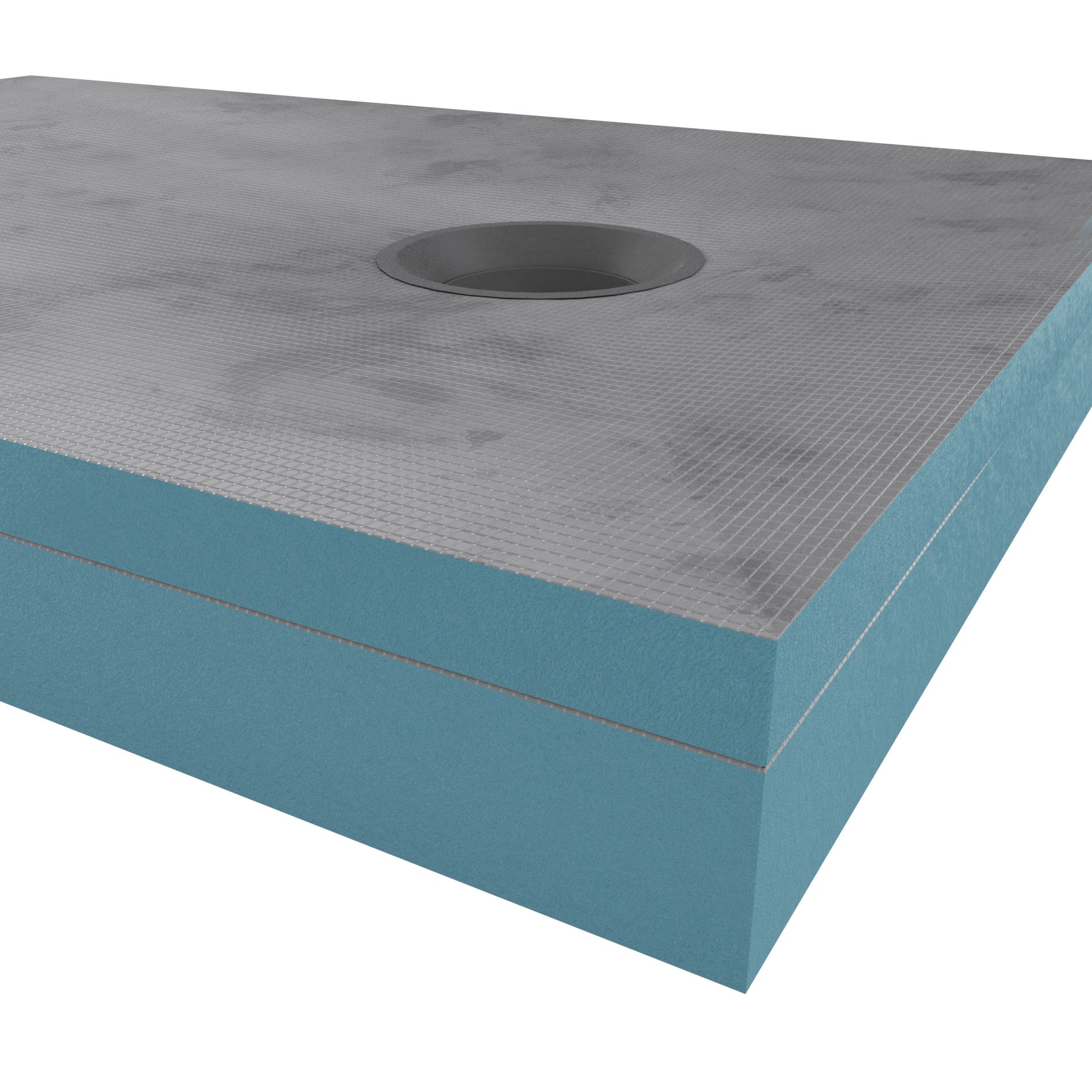 Rehausse pour bac receveur de douche à carreler 90x160 cm recoupable sur mesure - 2