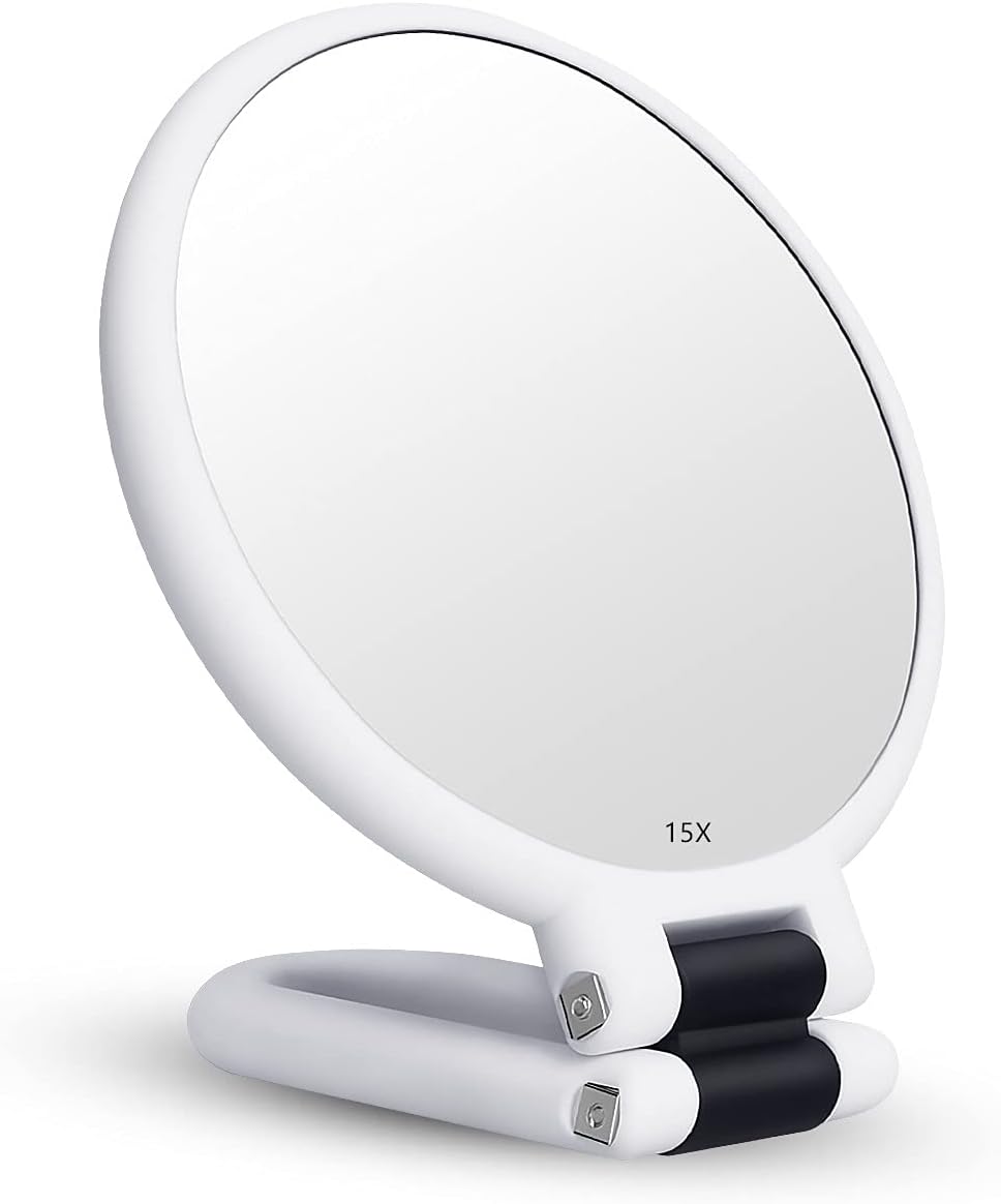 Miroir à Main Dentaire Double Face Palmero Sales N°45 - Plastique Durable - Neuf