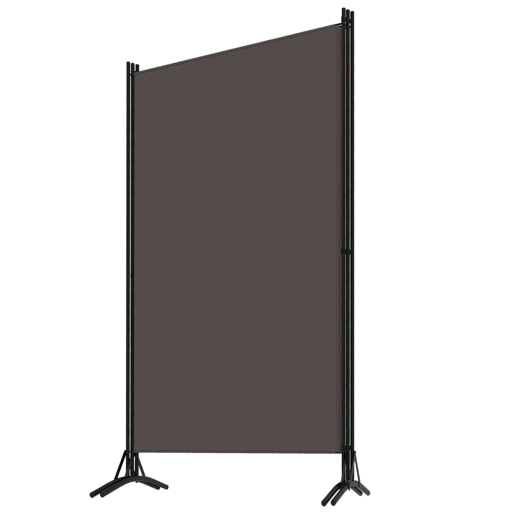 Paravent | Cloison de séparation | Séparateur 3 panneaux Anthracite 260x180 cm515839 - 3