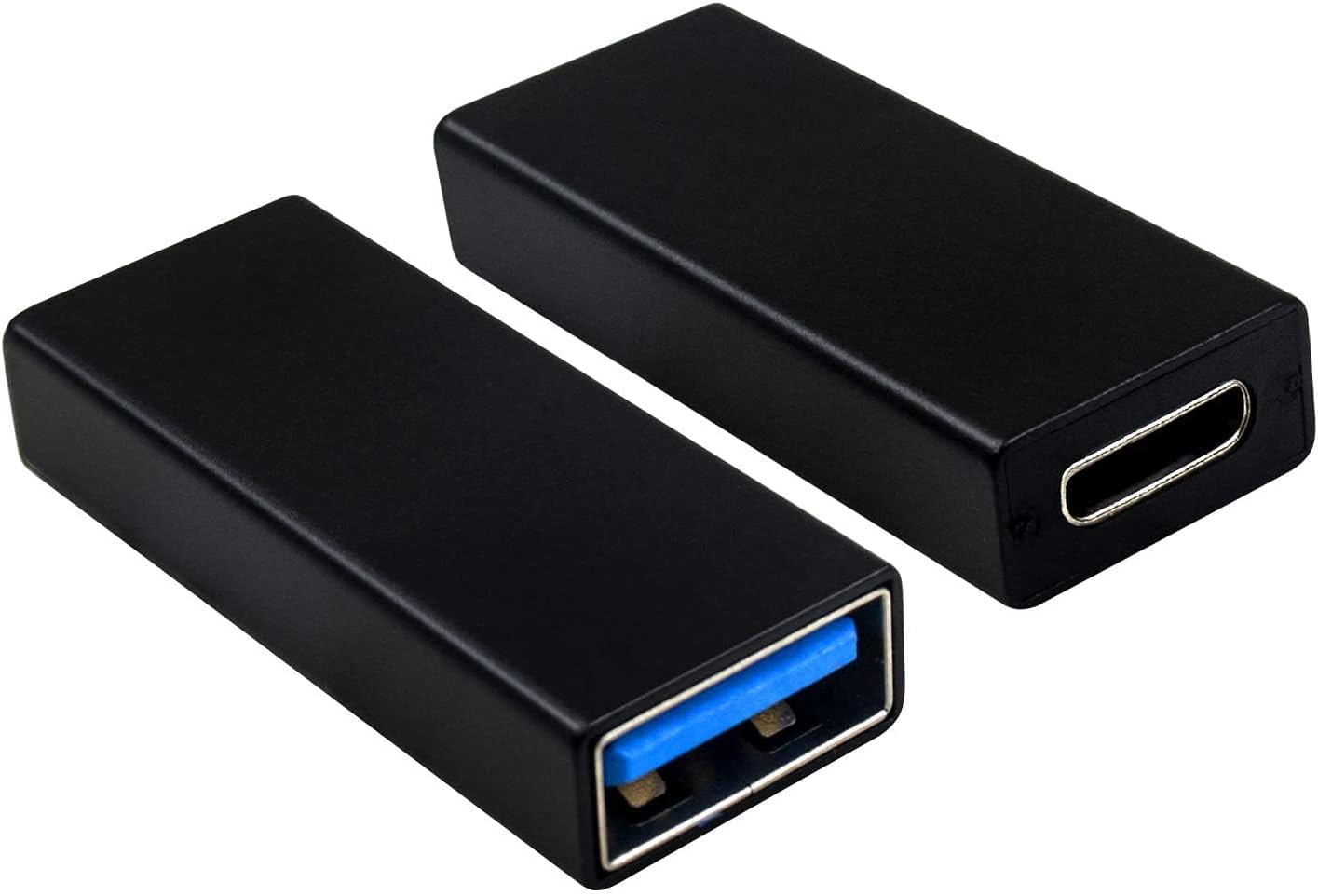 2 Pezzi Adattatore USB C 3.1 Tipo C Femmina A USB 3.0 Tipo A Maschio - Convertitore Porta, Nuovo