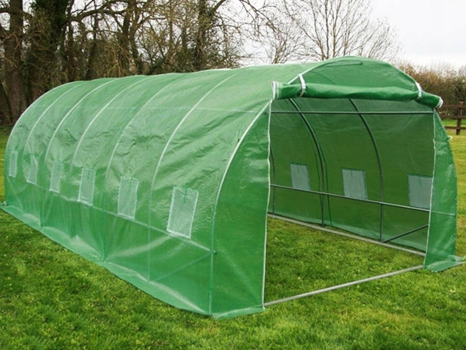 Tunel Foliowy Ogrodowy Szklarnia 3x6M - 4