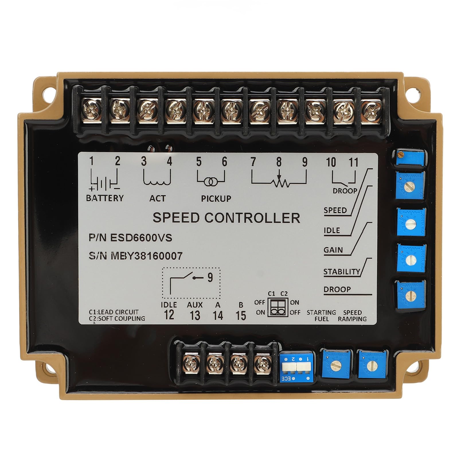 Régulateur De Vitesse électronique (ESC) 40A étanche | Pour Voitures RC 1/16 Et 1/18 | Modes Unidirectionnel, Bidirectionnel, Escalade