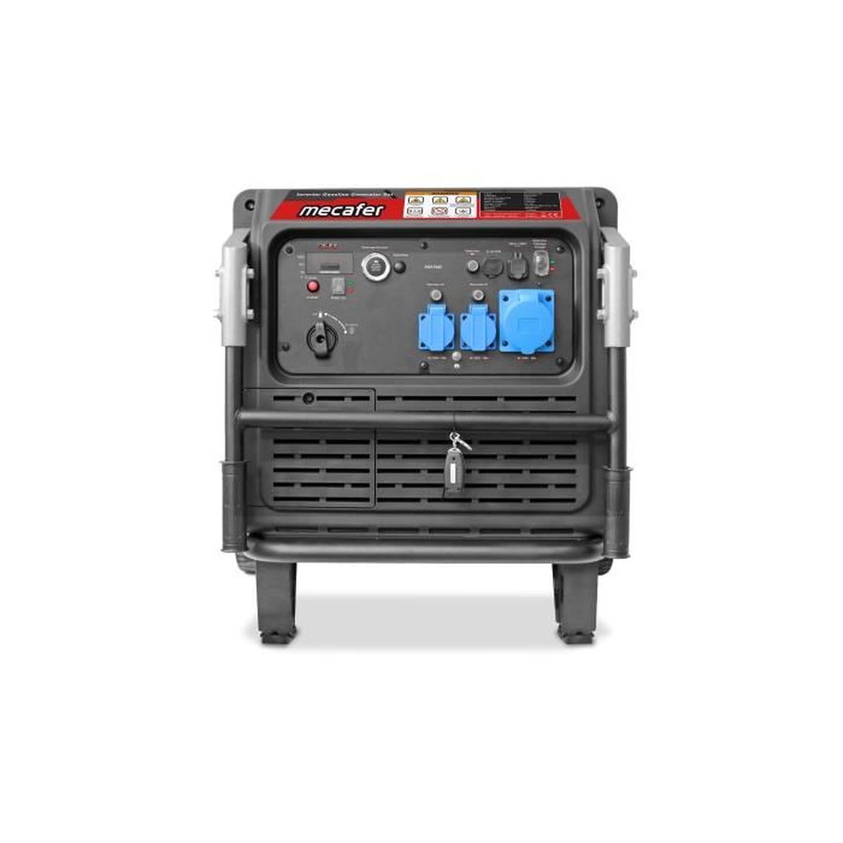 Groupe électrogène inverter Mecafer MF 7800 i - 7850 W - 13 CV - 20,3 L - 450178 - 2