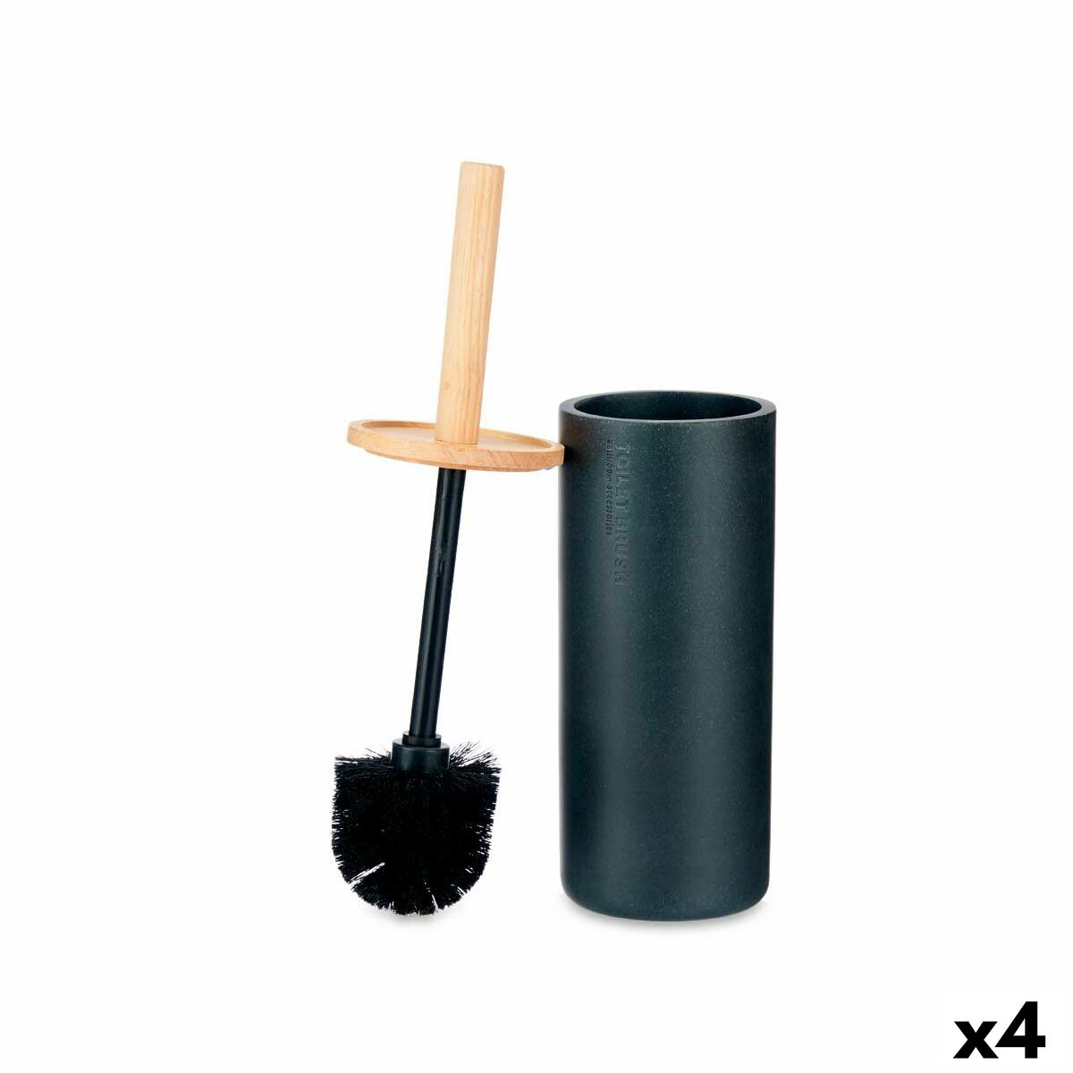 Brosse De Salle De Wc Noir Bois R Sine X X Cm Unit S Leroy Merlin