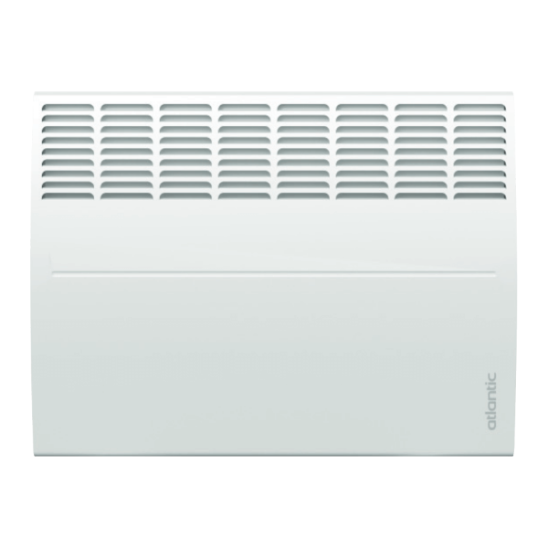 Konwektor elektryczny 2500 W, do pomieszczeń do 31 m², wiszący 91x46x11 cm, energooszczędny i cichy, Atlantic F120