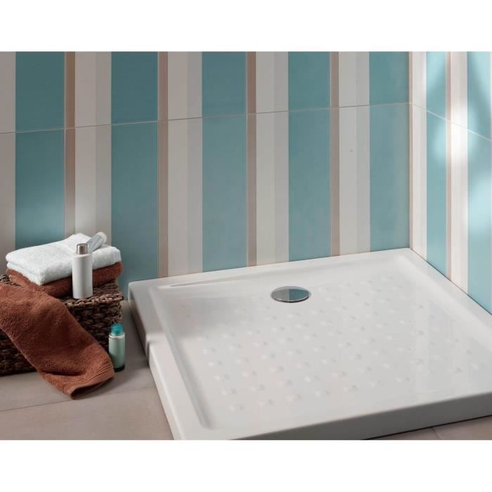 Receveur 90 x 90 Villeroy & Boch O.Novo céramique carré blanc - 5