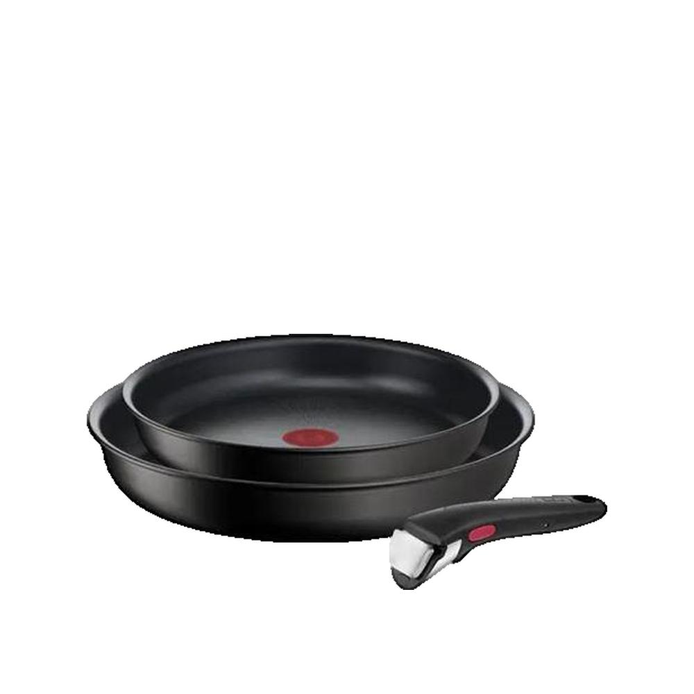 Zestaw patelni Tefal Ingenio Eco Resist powłoka tytanowa odpinana rączka