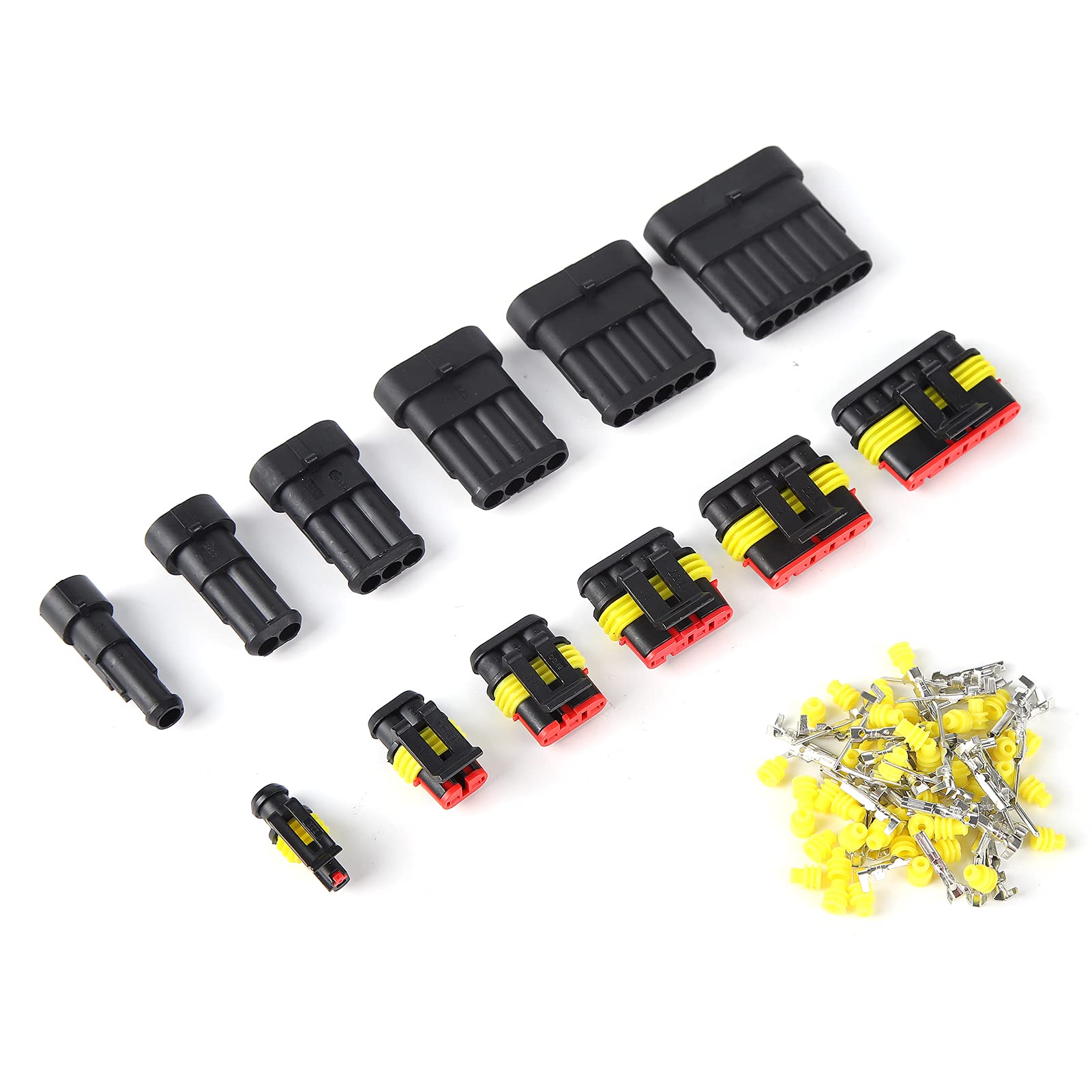 Lot De 5 Paires De Connecteurs XT90 – Plaqués Or, 40A, 90A En Pointe, Pour Modélisme Et Véhicules électriques