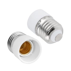 Lot De 6 Adaptateurs Douille E14 Vers E27 - Convertisseur Pour Ampoules LED, Halogènes (80W, 250V)