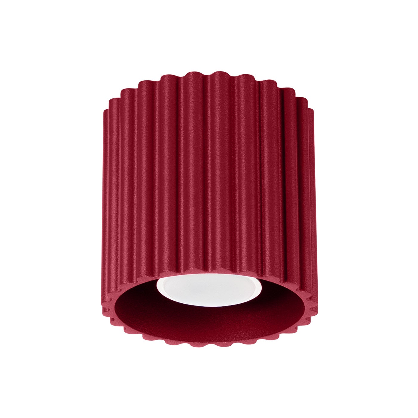 Reflektor sufitowy Spot AURA burgundowy 1xGU10x10W wym: 10 x 10 x 10 cm IP20 Sollux Lighting