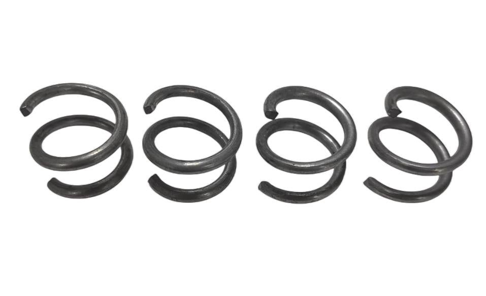 Gabiona - Gavión de acero galvanizado 100x50x30cm (LxAxP), malla 10 x 10cm, Anillo en espiral, jaula metálica para muro o jardín - 4