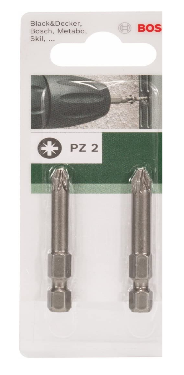 Punte Esagonali BOSCH PH2 - Set Da 2 Pezzi Da 49mm Per Cacciaviti E Avvitatori - Foto 6