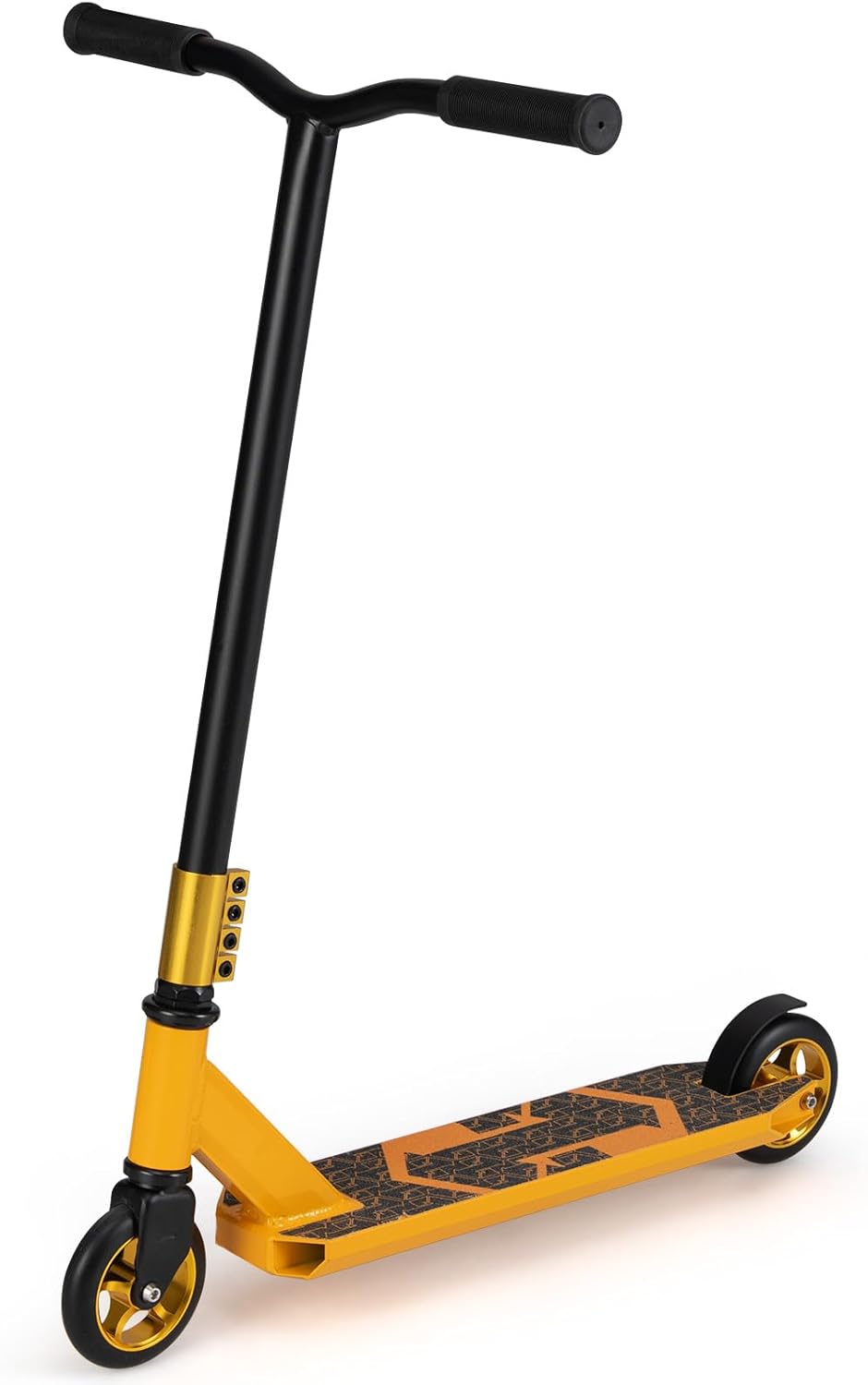 Hulajnoga Akrobatyczna dla Dzieci, Profesjonalna Hulajnoga dla Dzieci powyżej 10 Lat, z Kołami PU i Szeroką Aluminiową Platformą, Nośność 100 kg