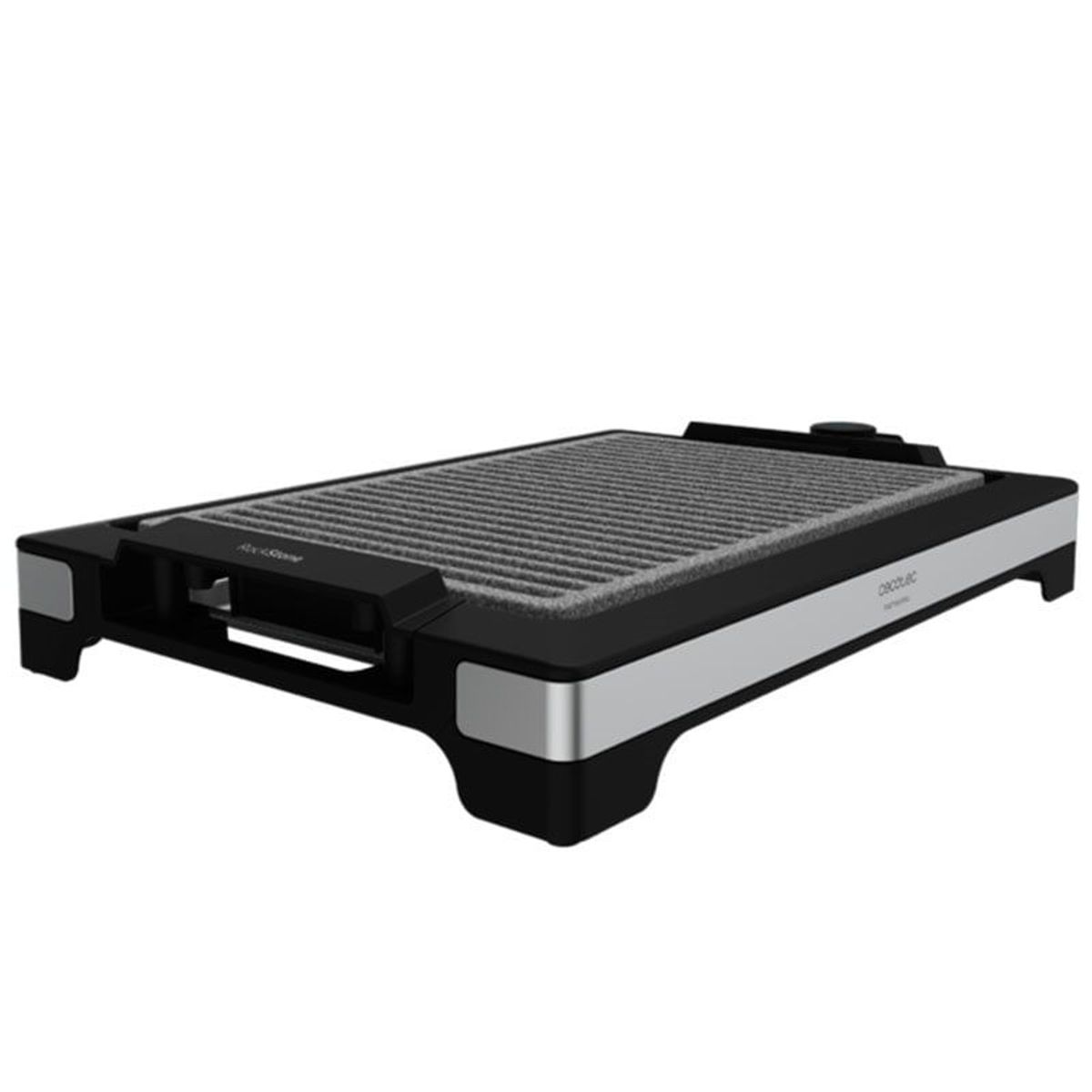 Cecotec Plancha Électrique Tasty&Grill LineStone 2000W - Structure Bambou Et Revêtement RockStone