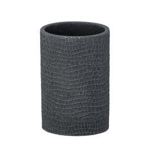 Lot De 4 Gobelets Réutilisables Pour Salle De Bain - Gris Et Blanc, 280ml, Empilables