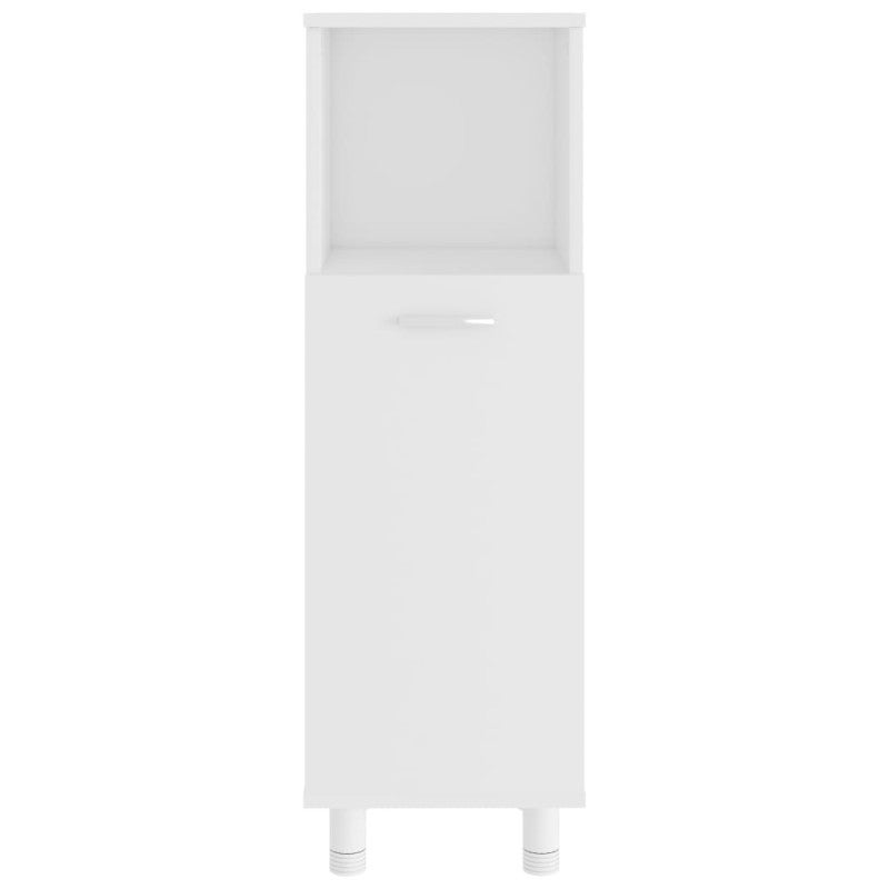 Armoire de salle de bain Blanc 30x30x95 cm Bois d ingénierie - 5