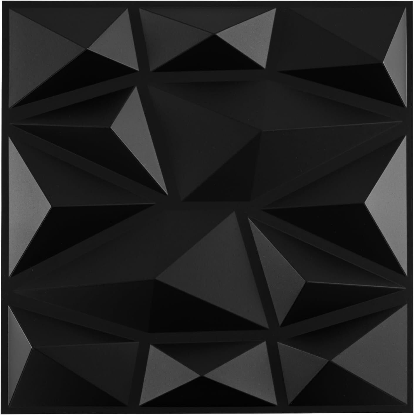 50x/4,5 m² Panele Ścienne 3D, Okładzina Ścienna z Kwadratowych Paneli Wewnętrznych 30x30 cm z PVC, Ognioodporna z Akcentem Diamentowym