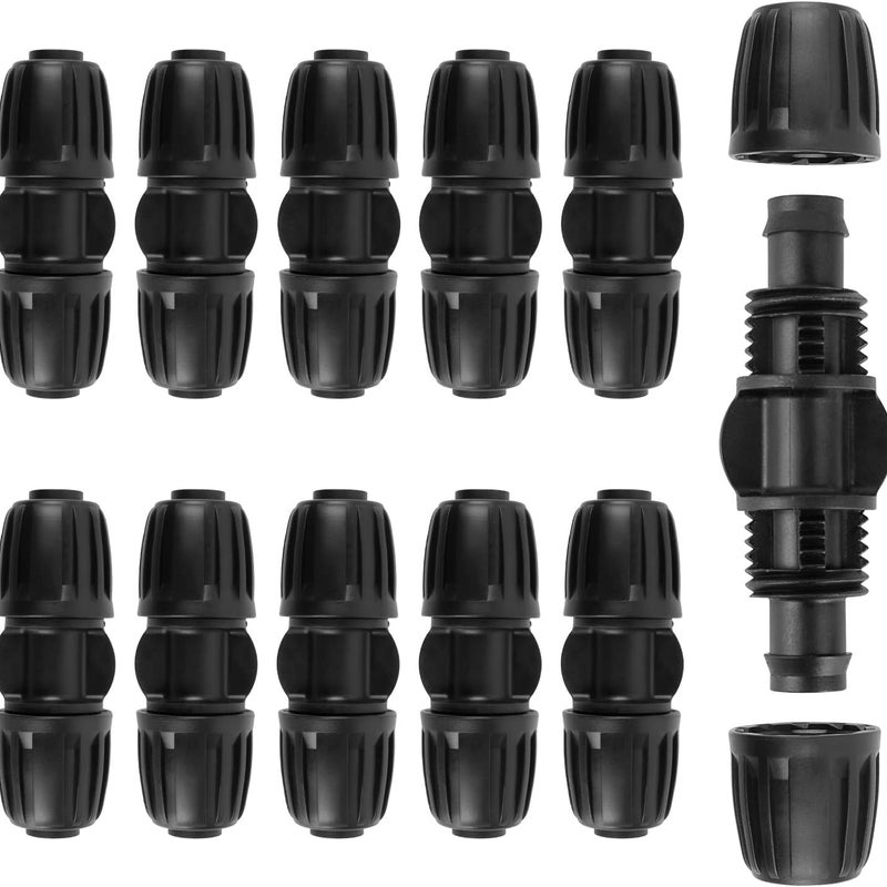 10 szt. prostych złączy kroplujących, złączy do rur wodnych, rur PE 16 mm, rur wodnych, kroplujących