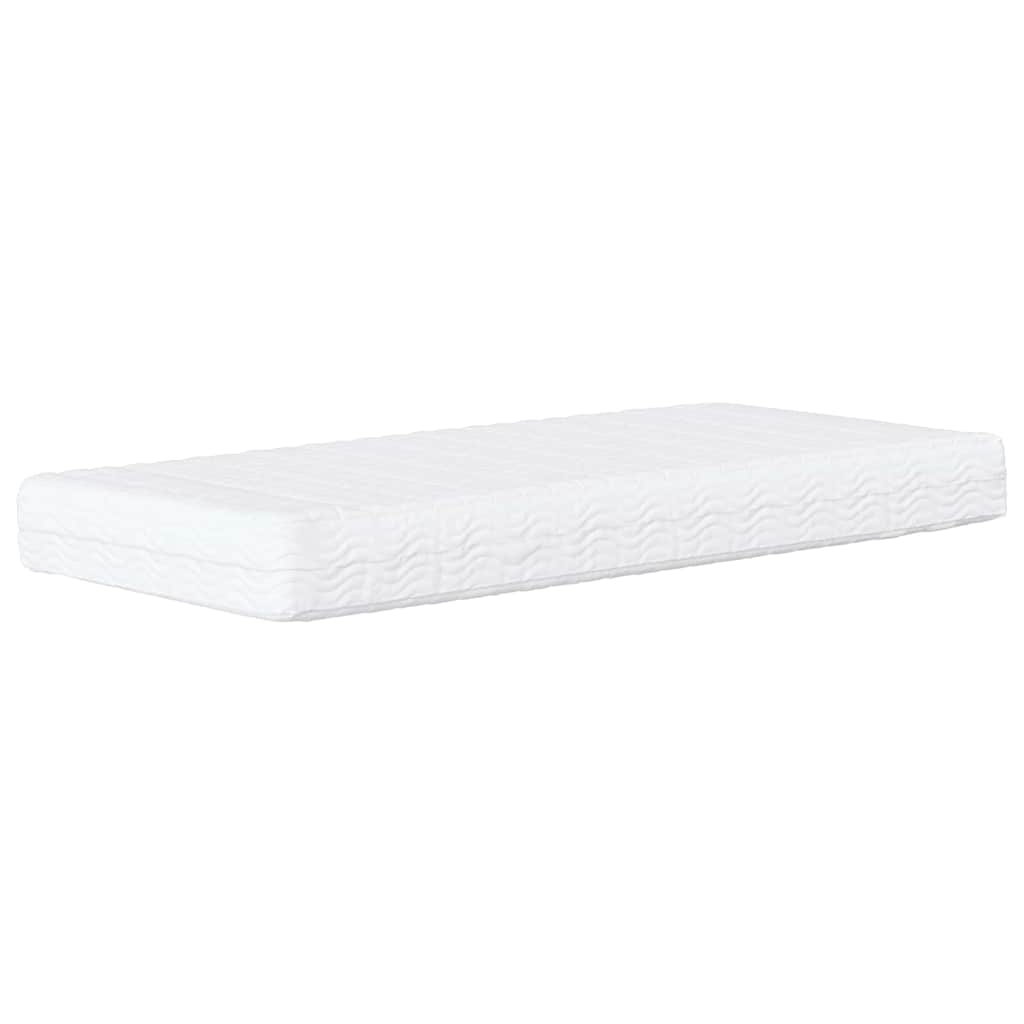 Cadre de lit d’angle bordeaux 90 x 200 cm tissu - 7
