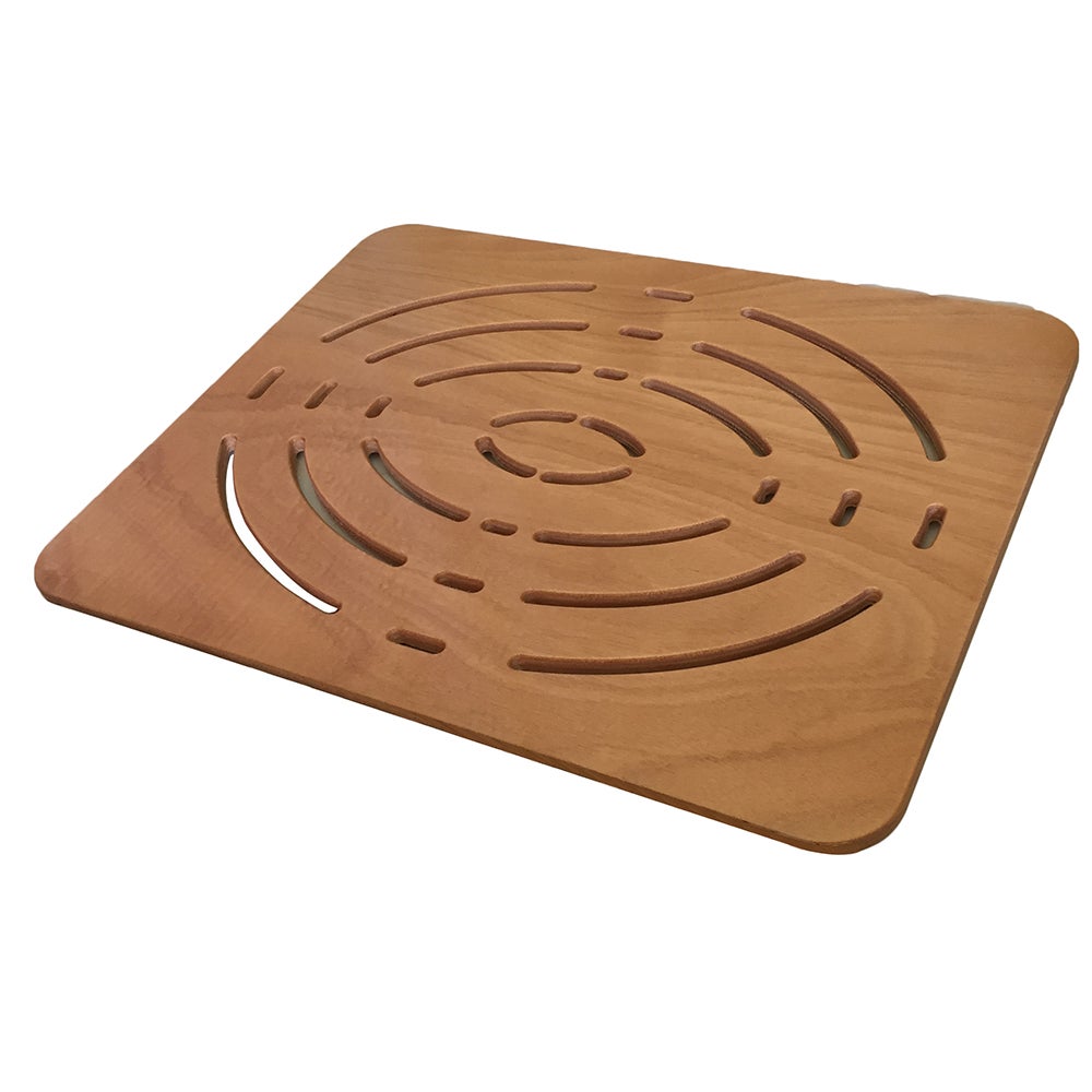 Pedana Doccia Legno, Più Dimensioni Tappetino Doccia Antiscivolo, Esterna Giardino Tappeto Doccia, Pedana Legno, Tappetino Piscina, Pedana Doccia Antiscivolo per la Vasca e la Sauna(75x75cm/30x30in