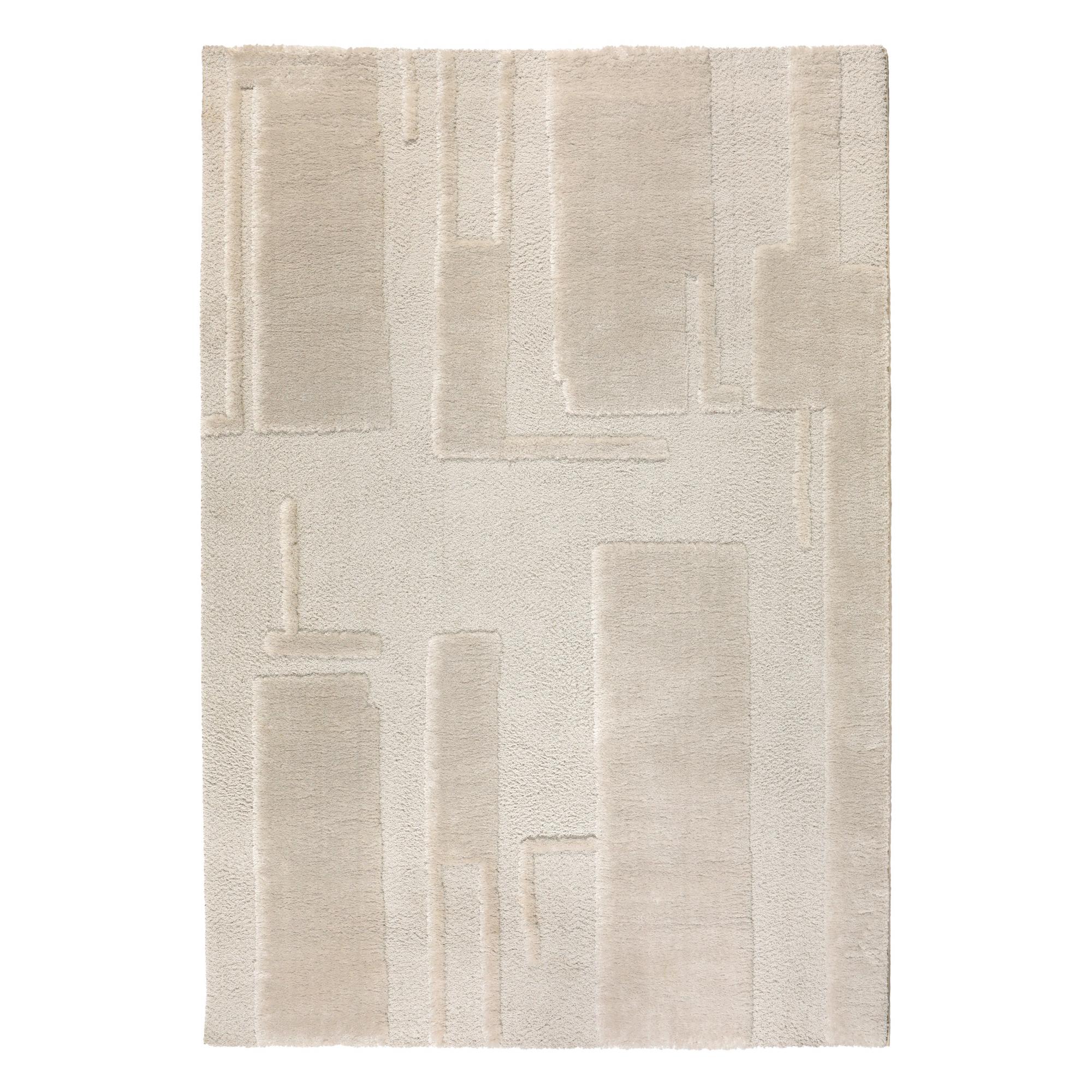Alfombra louka marfil 200 x 290 x 2 cm marfil 200 x 290 x 2 cm vivaraise