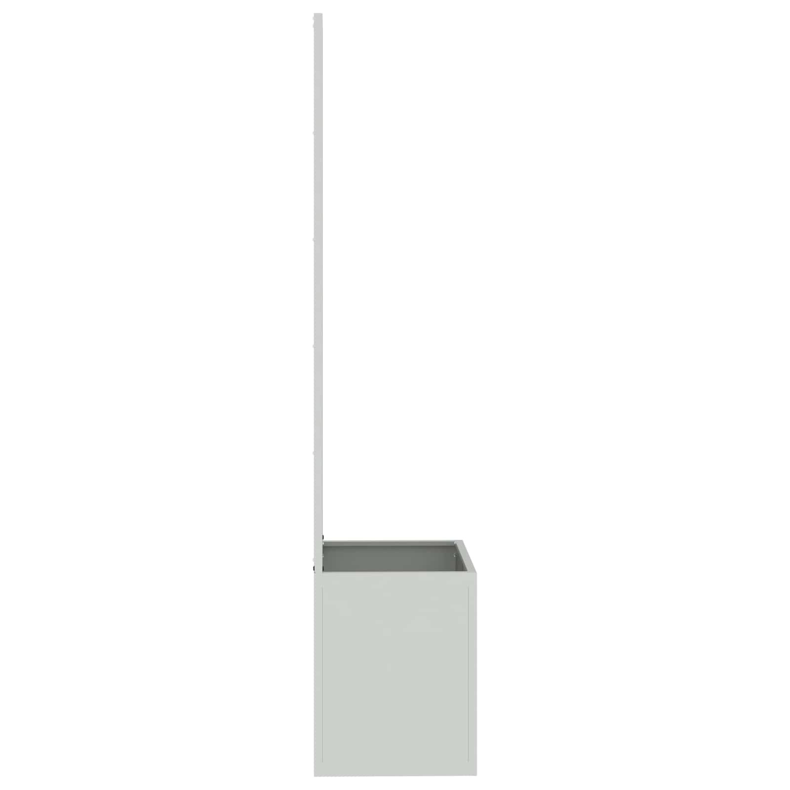Écran de confidentialité de jardin Floral Argenté 50 x 150 cm vidaXL - 5
