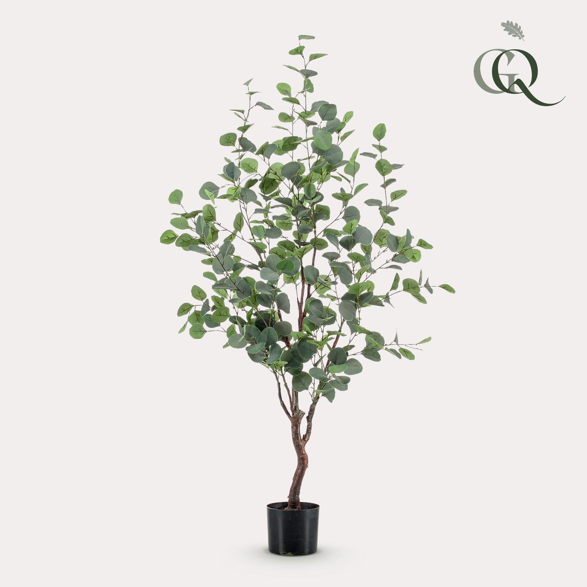 Sztuczny Eucalyptus 120 cm – Blauwe Gomboom elegancka dekoracja wnętrz
