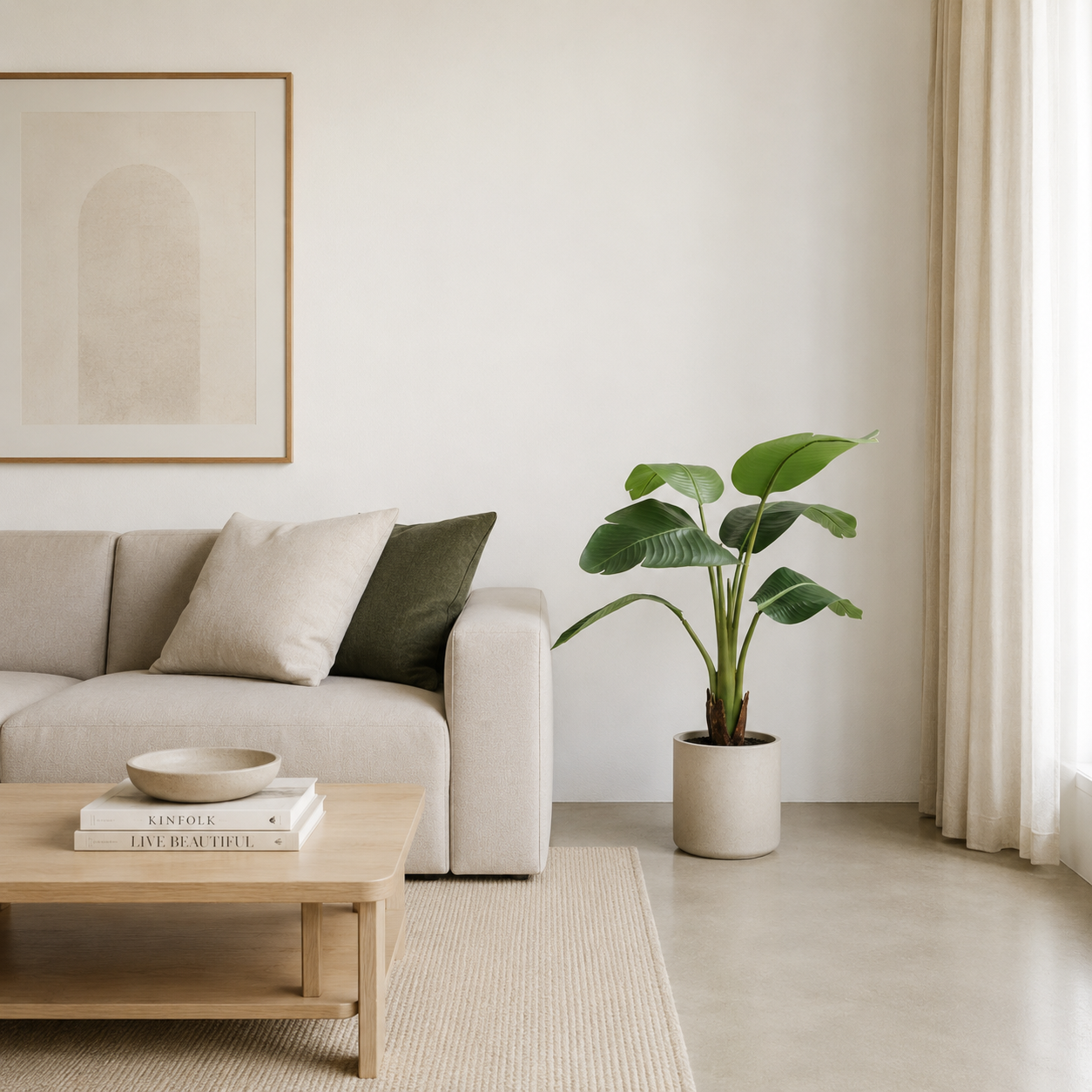 Planta Artificial Ave del Paraíso 80 cm – Strelitzia Decorativa ideal para Casa y Oficina - 5