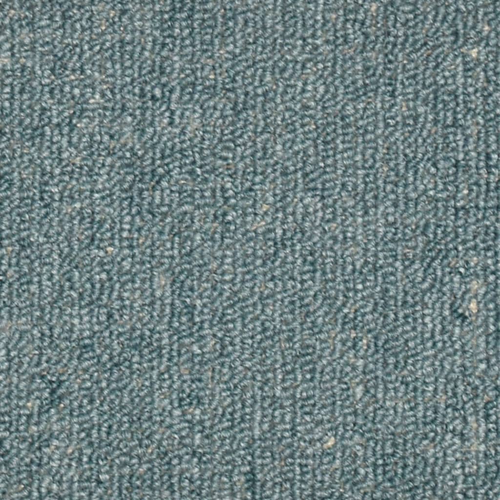 Tapis de marches d'escalier 15 pcs Bleu 56x17x3 cm - 8