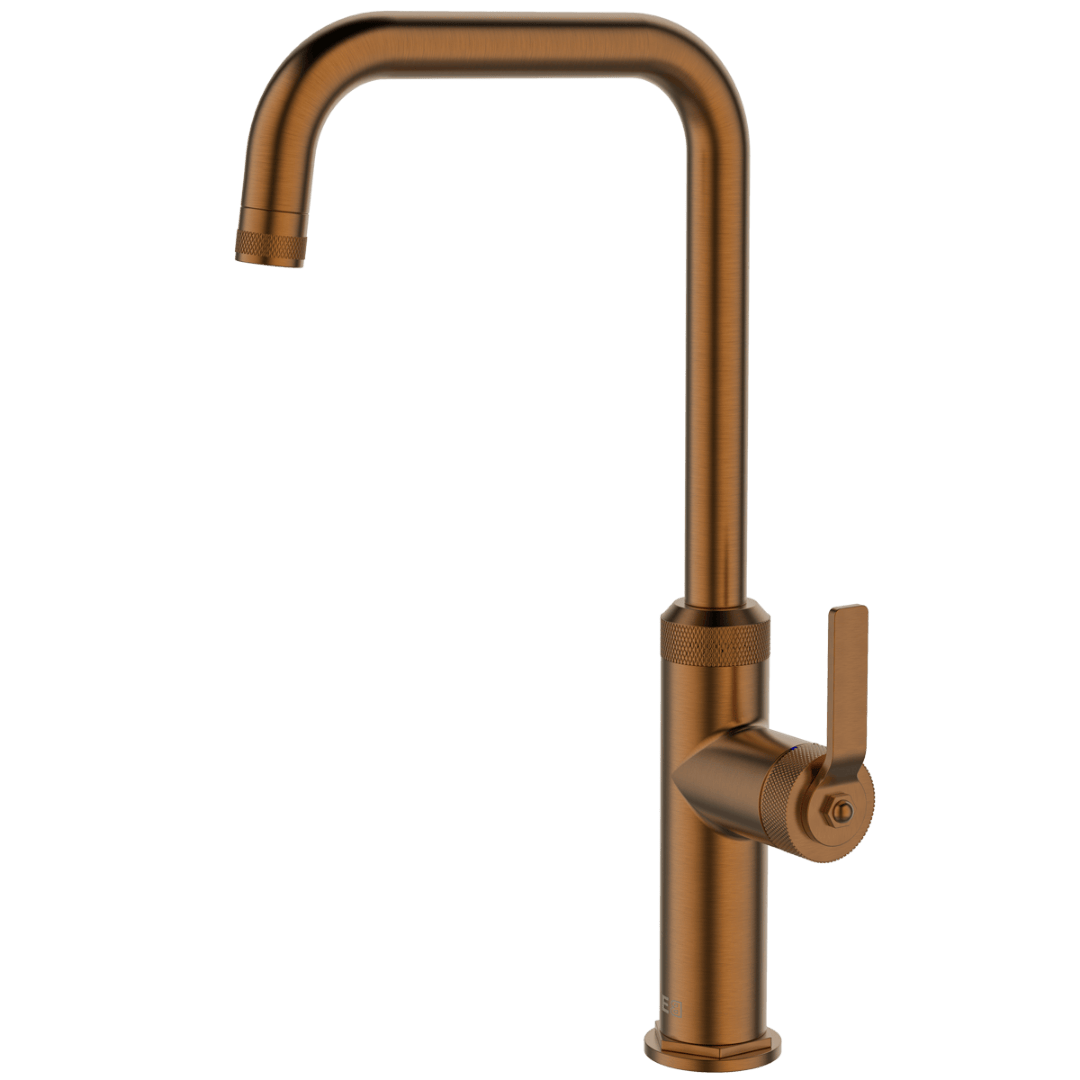 Molette bateria zlewozmywakowa z szczotkowanego miedzi